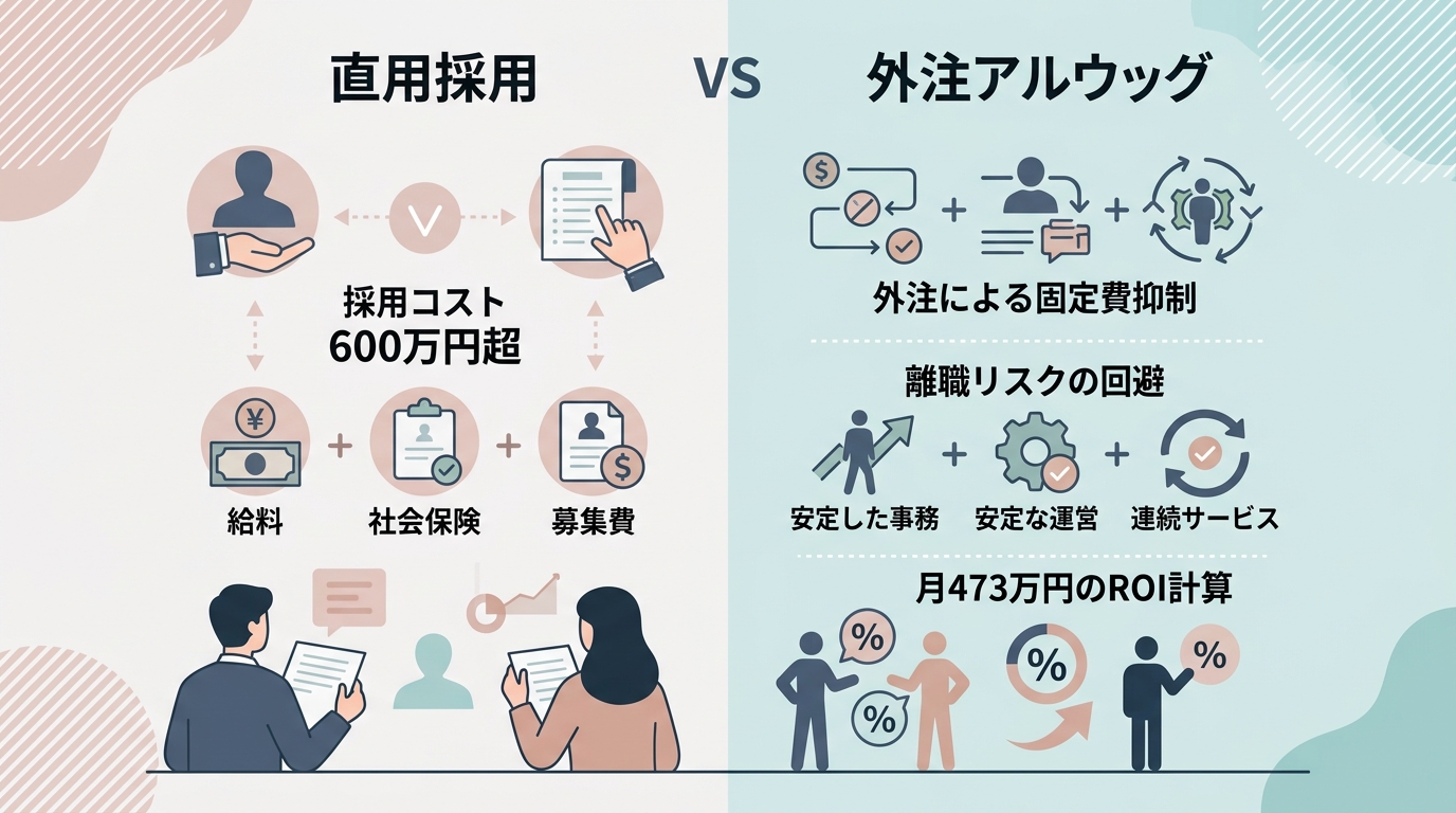 経理業務のアウトソーシングによって、実際にどのような業務改善やコスト削減が実現できますか？