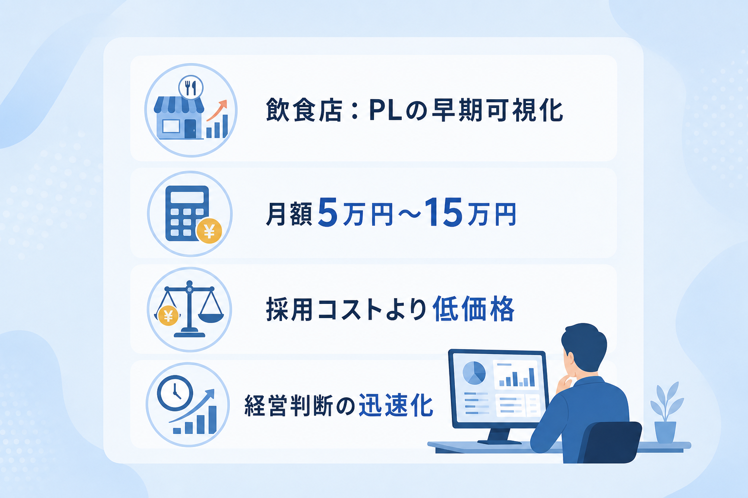 経理・労務の兼務を外注化した企業の成功事例と費用感は？