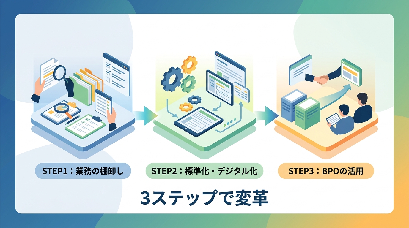 経営判断を支える「攻めの経理」へ変革する仕組み構築の3ステップとは？