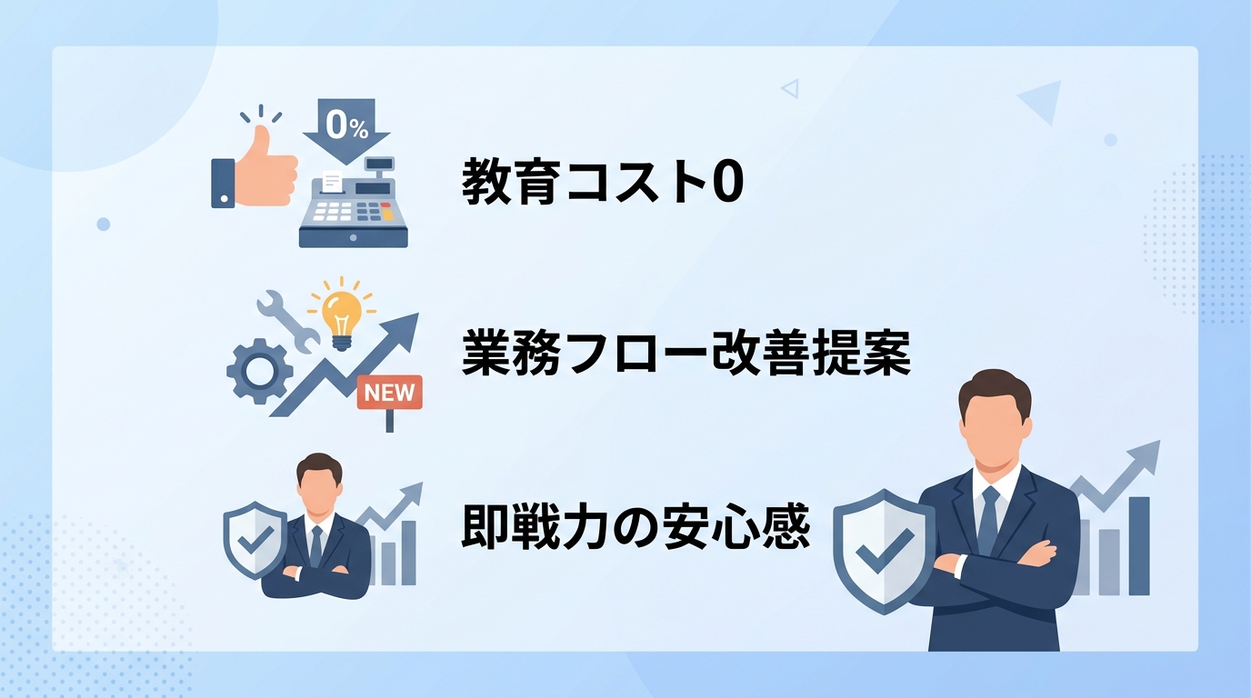 経理実務の経験者が直接対応することで得られる具体的な成果とは?