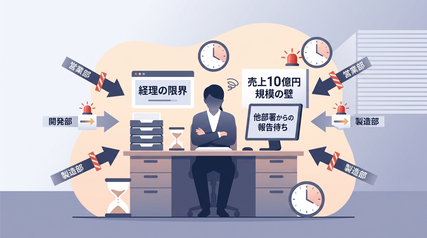 なぜ月次決算の早期化は経理だけの努力では限界があるのか?