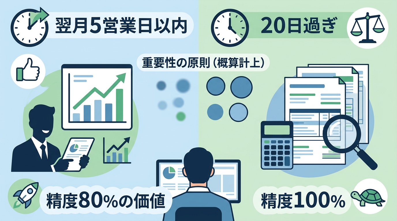 精度8割の速報で経営判断を加速させるための取捨選択の基準とは?